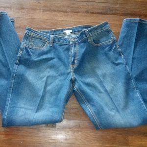 Super Slimming Straight Leg Jeans Size 16